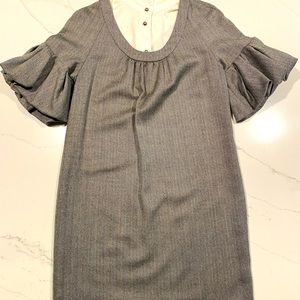 Lela Rose size 4 women’s dress with optional collar detail insert